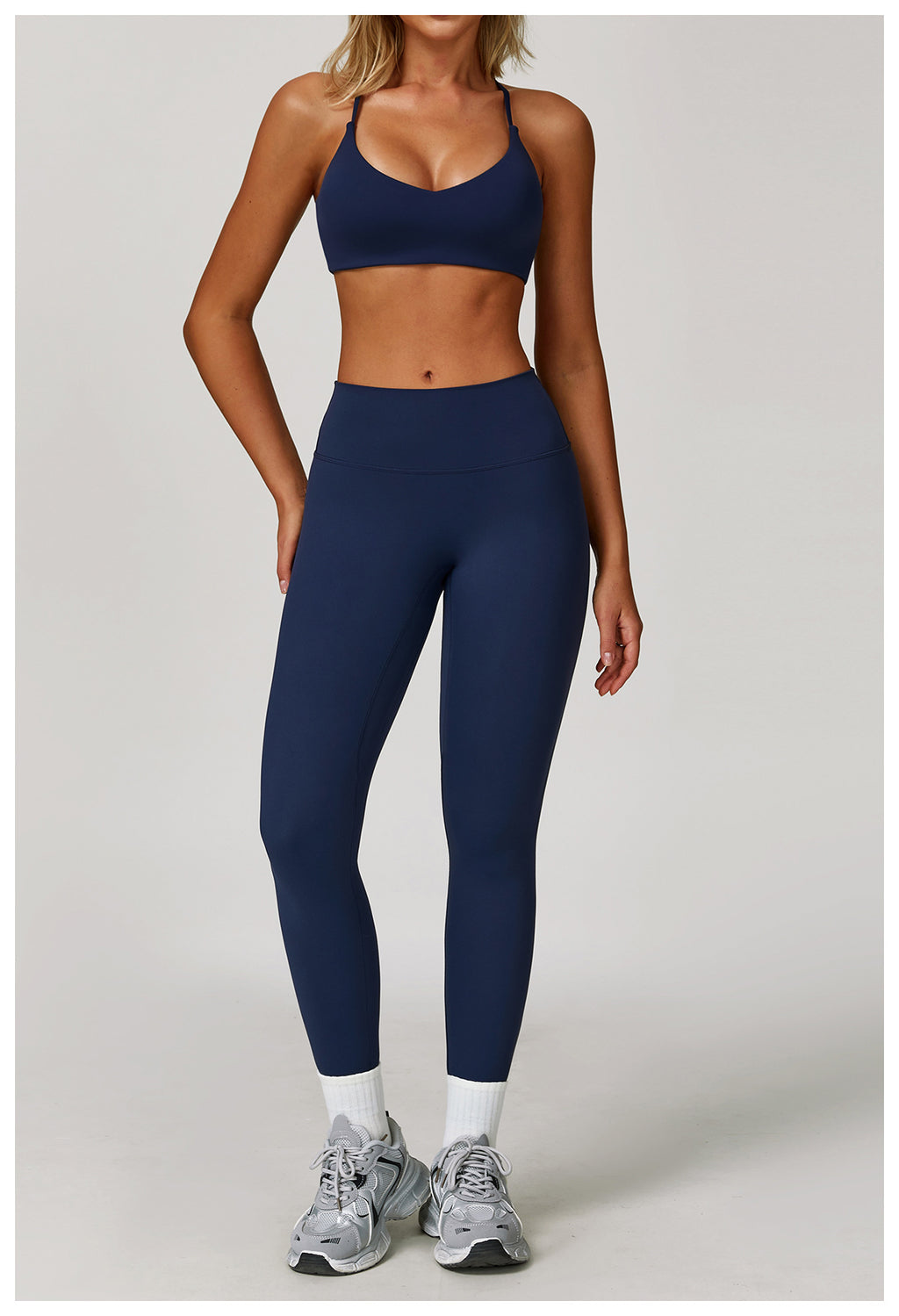 Everyday AURA Navy Blue Gym Bra