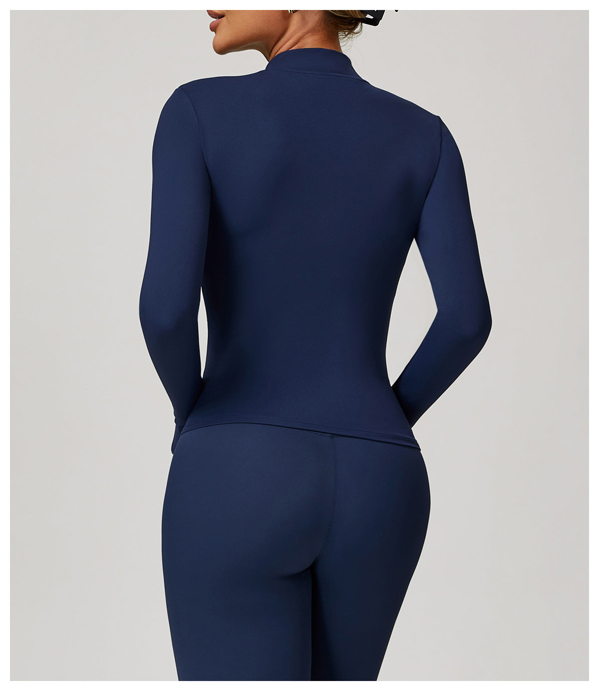Everyday AURA Navy Blue Gym Tracktop