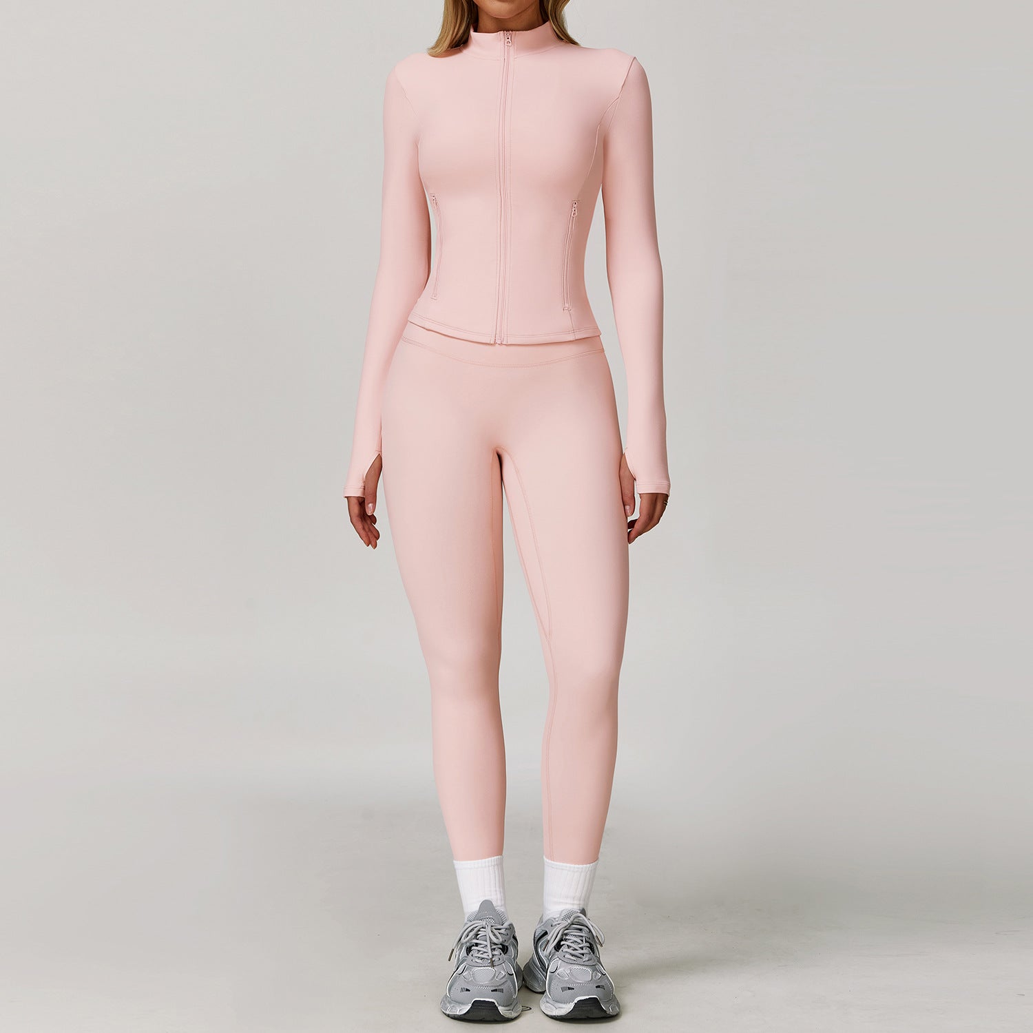 Everyday AURA Light Pink Gym Tracktop