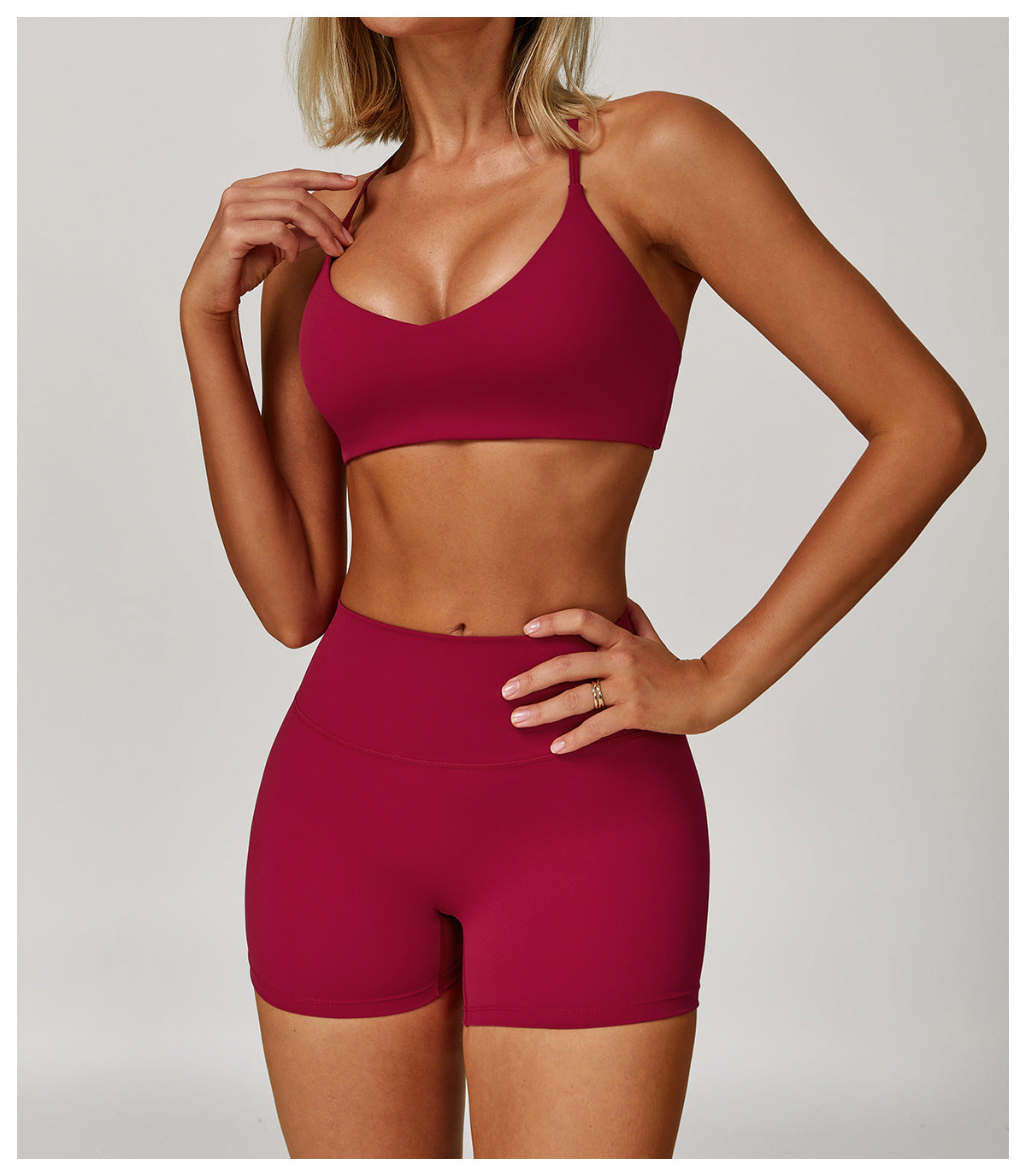 Everyday AURA Hot Red Gym Bra