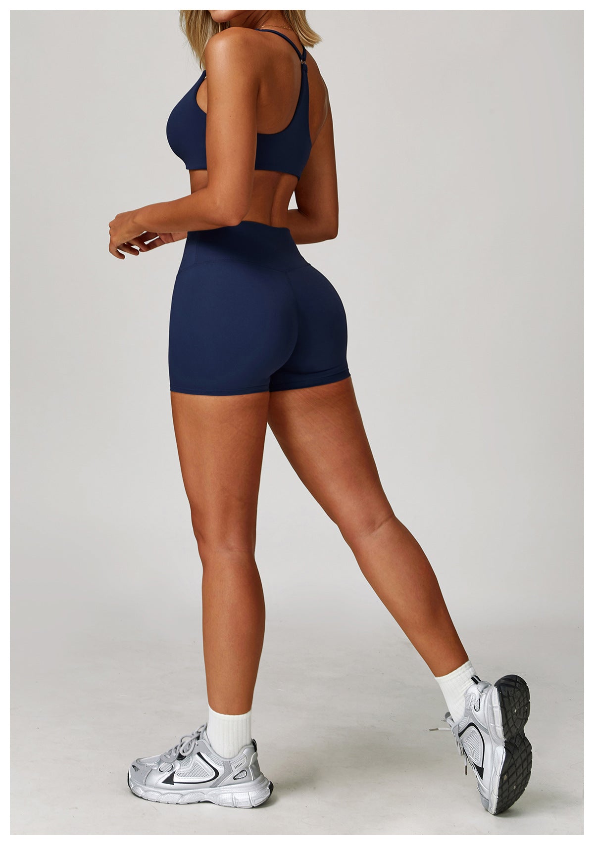 Everyday AURA Navy Blue Gym Short