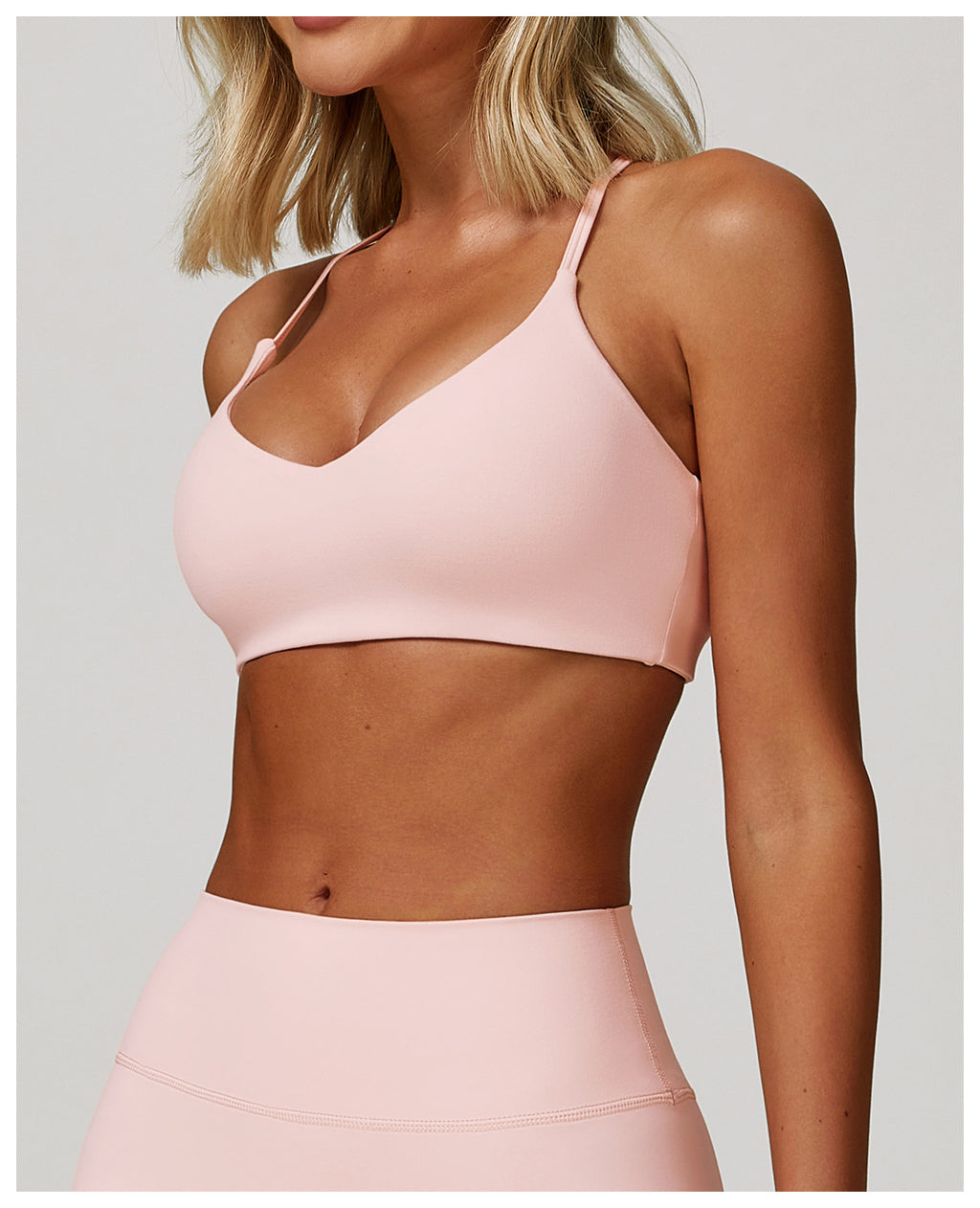Everyday AURA Light Pink Gym Bra