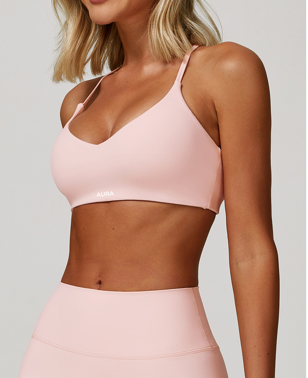 Everyday AURA Light Pink Gym Bra