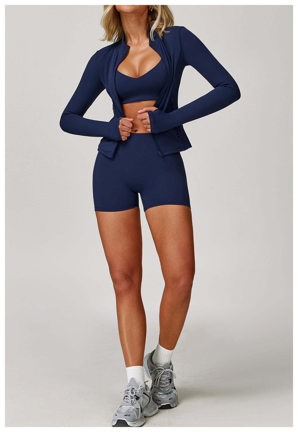 Everyday AURA Navy Blue Gym Short