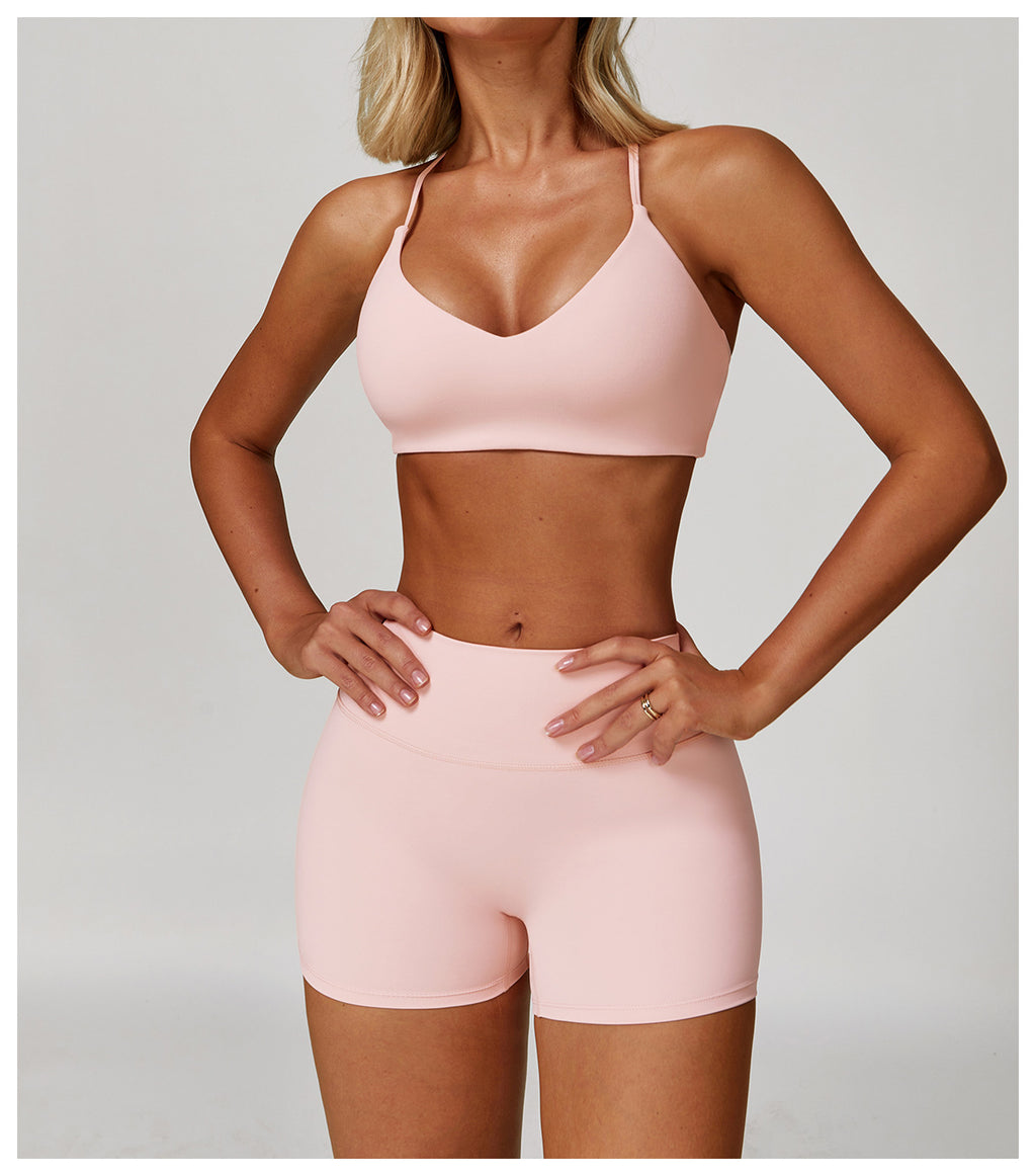 Everyday AURA Light Pink Gym Bra