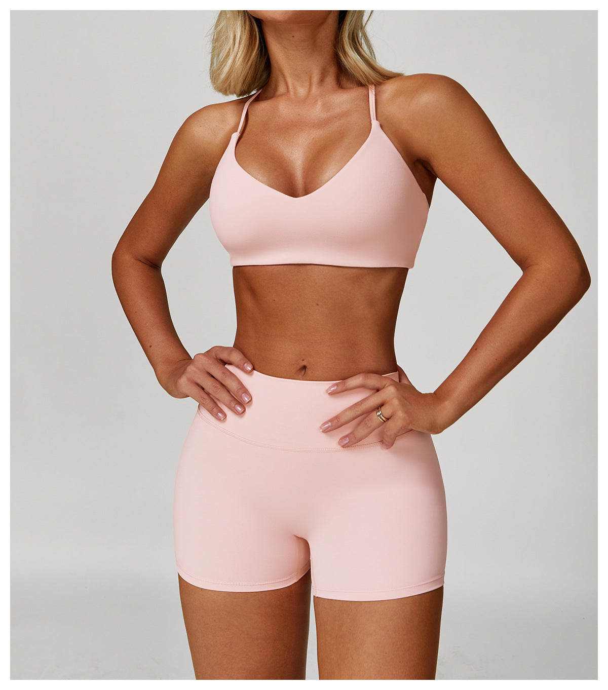 Everyday AURA Light Pink Gym Bra