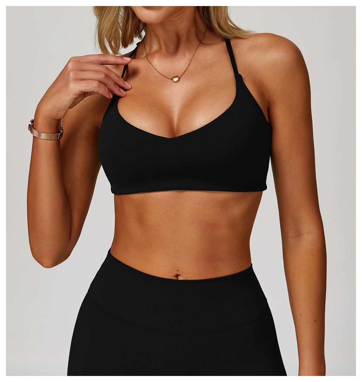 Everyday AURA Black Gym Bra