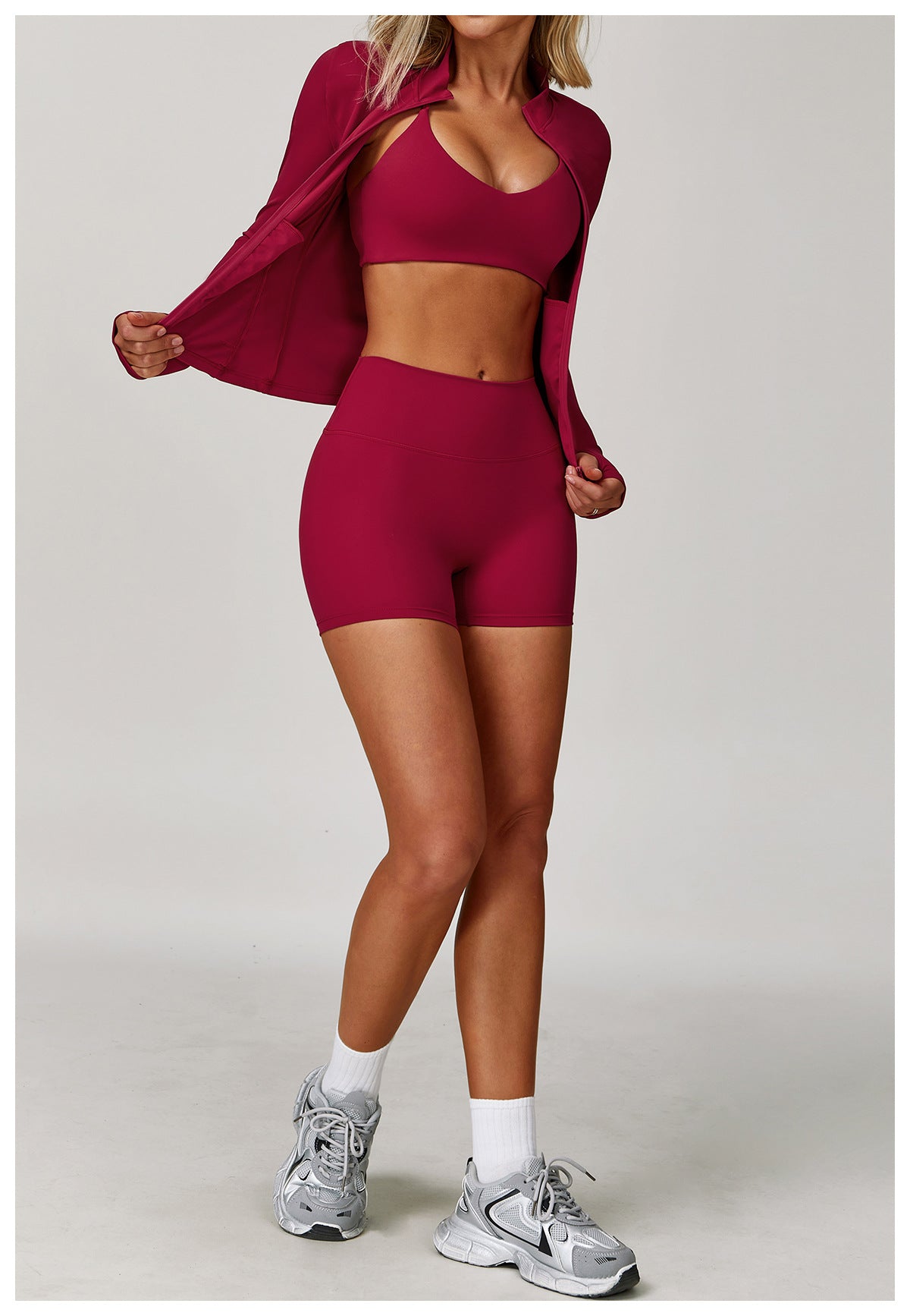 Everyday AURA Hot Red Gym Short
