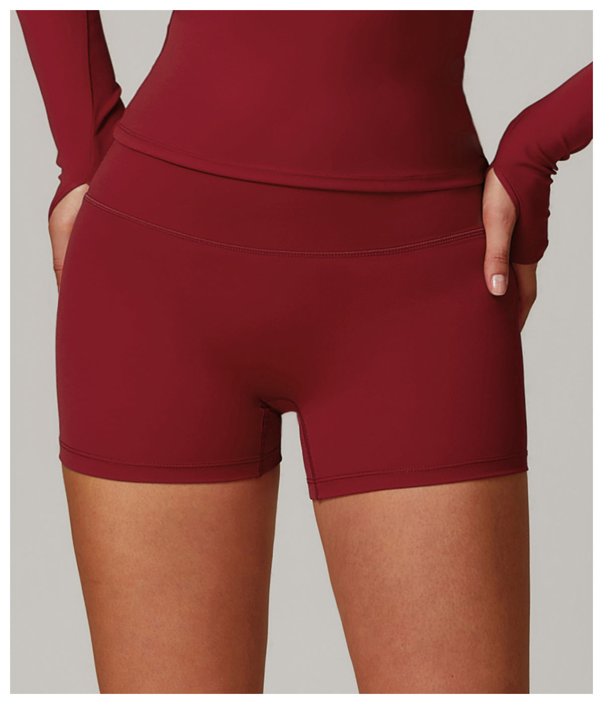 Everyday AURA Hot Red Gym Short