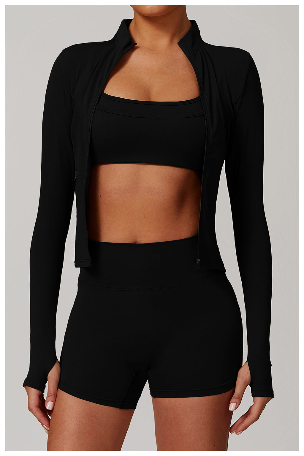 Everyday AURA Black Gym Tracktop