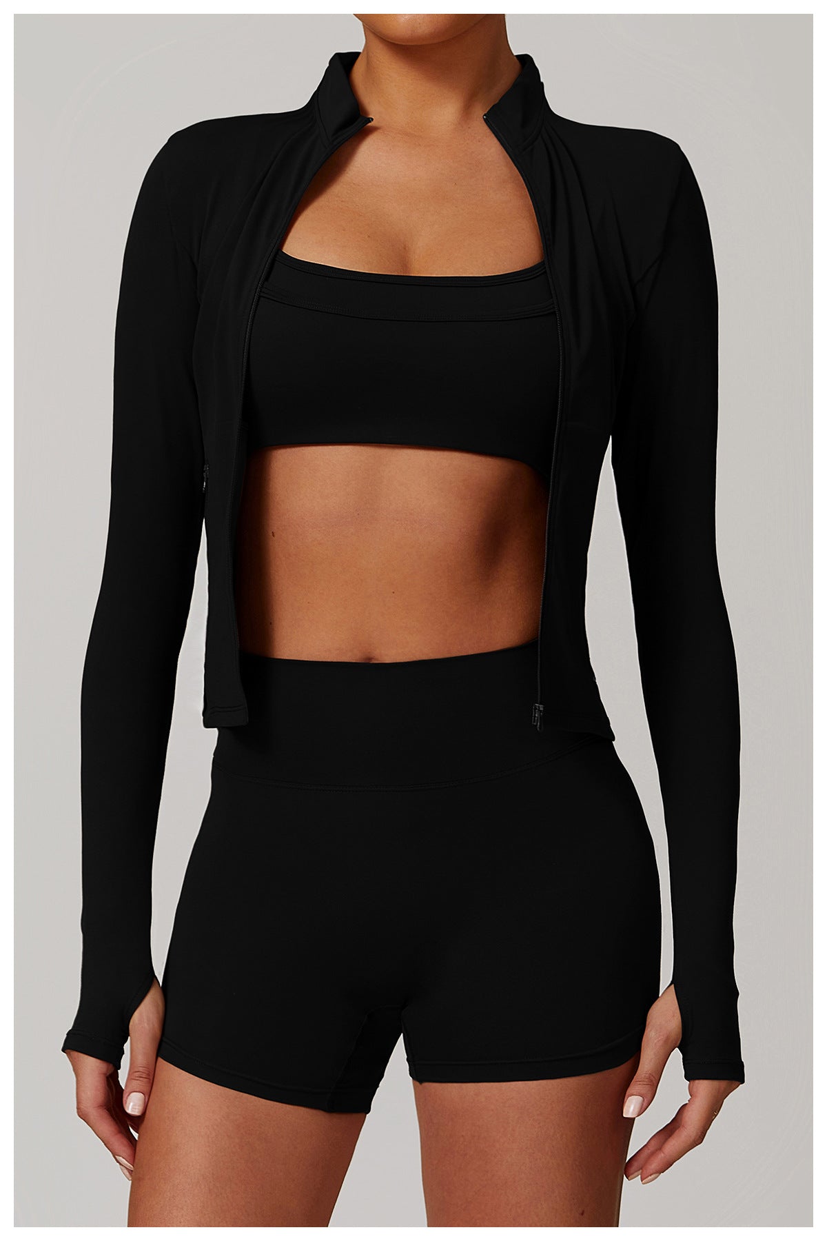 Everyday AURA Black Gym Tracktop