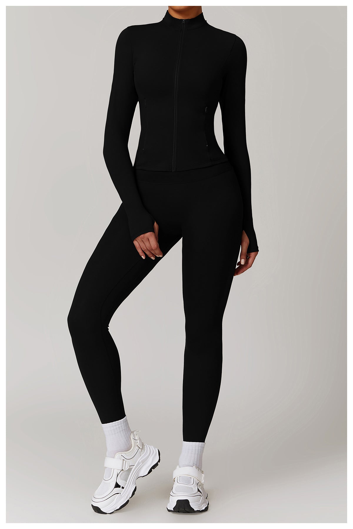 Everyday AURA Black Gym Tracktop