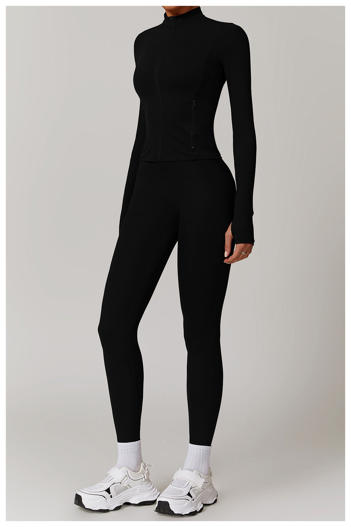 Everyday AURA Black Gym Tracktop