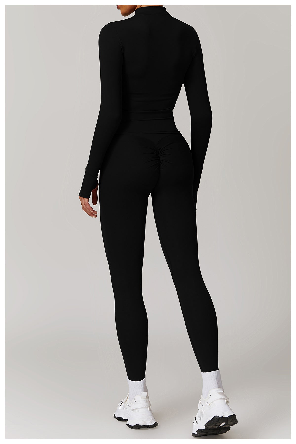 Everyday AURA Black Gym Tracktop
