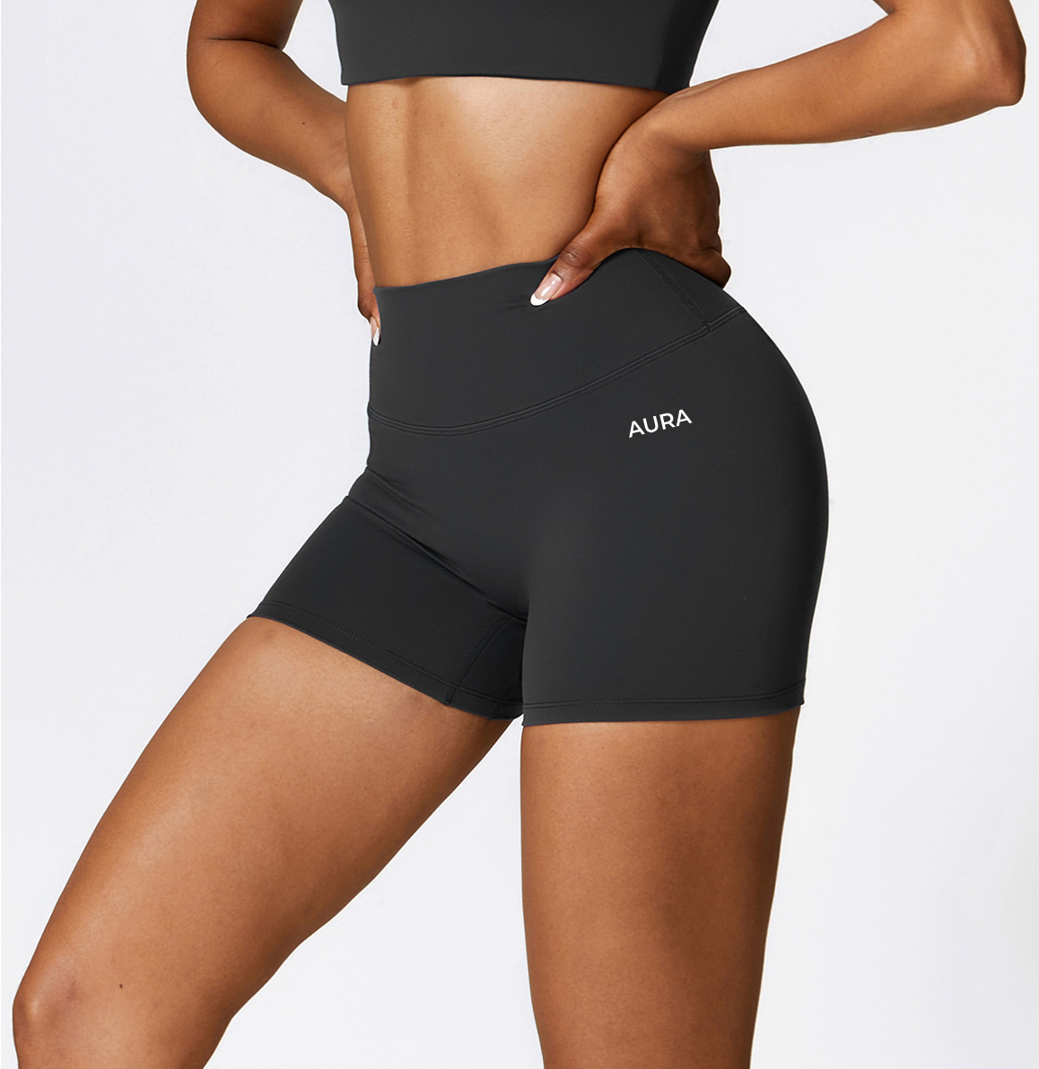Everyday AURA Black Gym Short