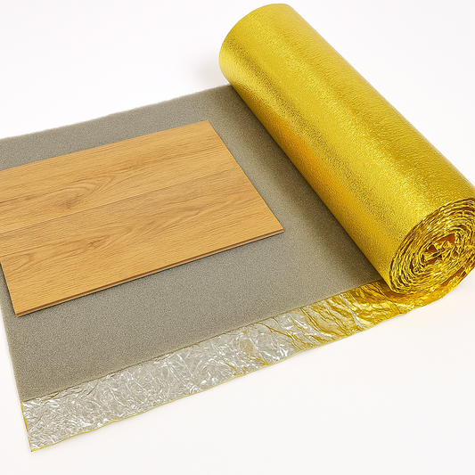 5mm Gold Underlay For Wood & Laminate Flooring (10m2)